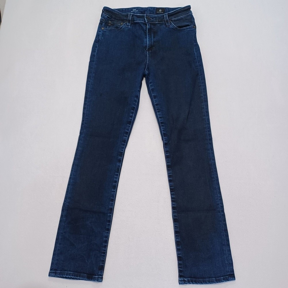 Adriano Goldschmied The Mari AG-ED Dark Wash Denim Jeans 28R High Rise Straight